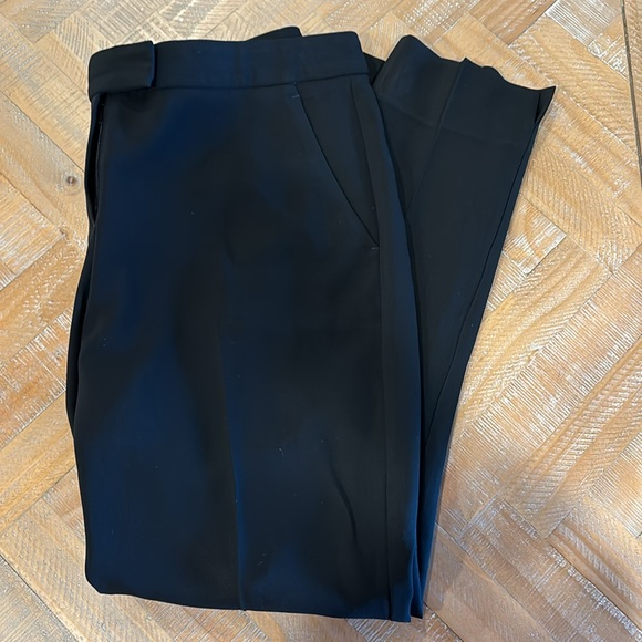 Theory Ibbey Admiral Crepe Straight Pants - Picture 2 of 9